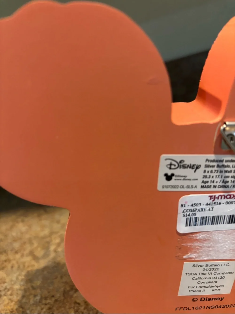 Mickey Pumpkin Halloween home decor